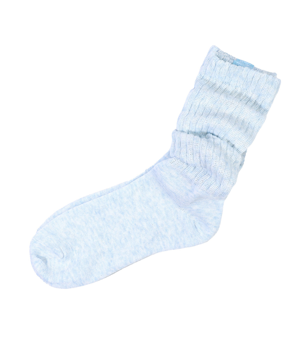 Blue Slouch Socks