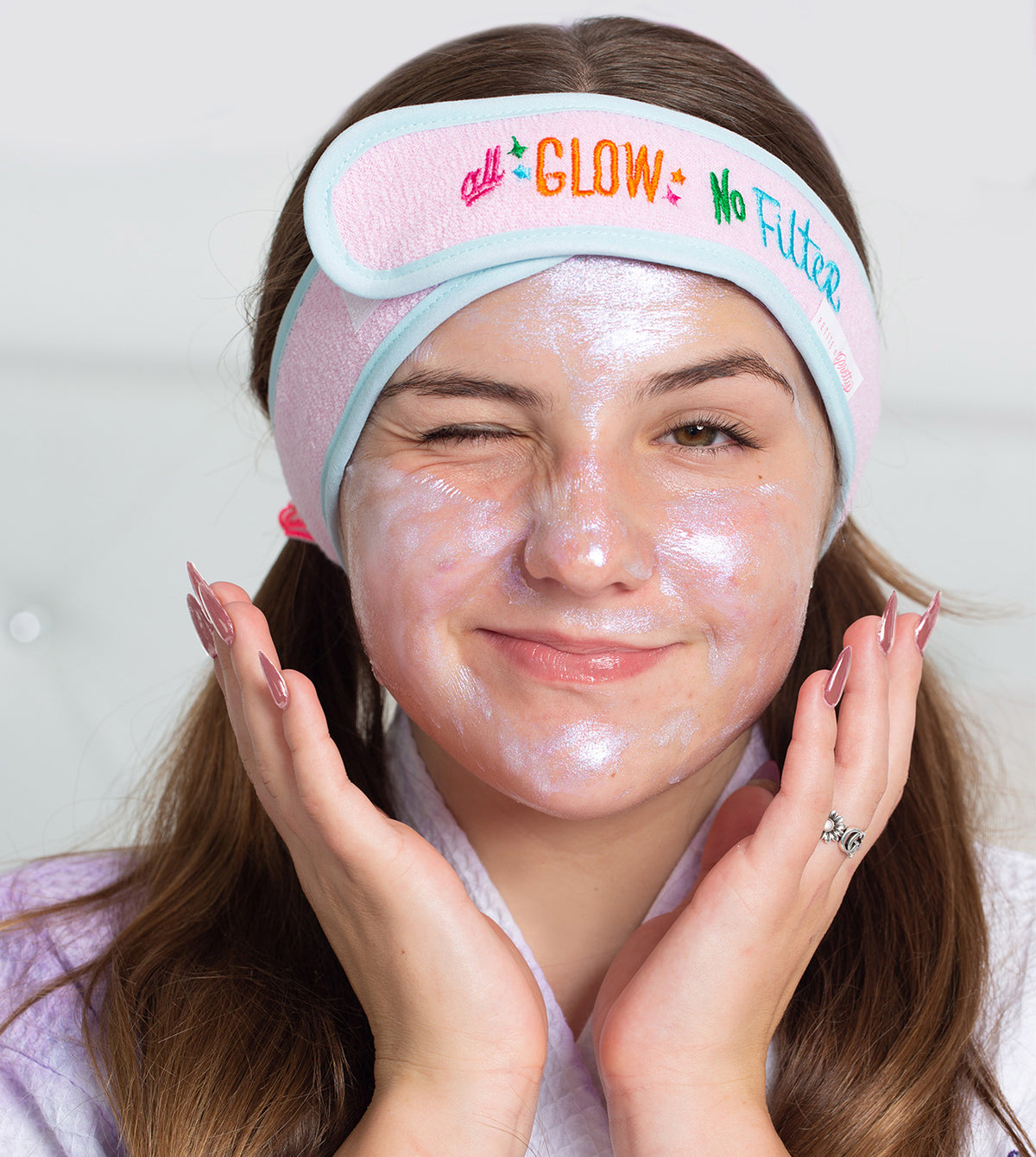 9021-Glow! Peel-Off Glitter Face Mask Hover